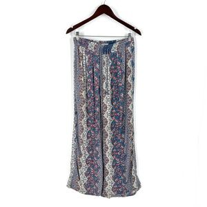 Y2K Mudd Womens M Bohemian Boho Pants Wide Leg